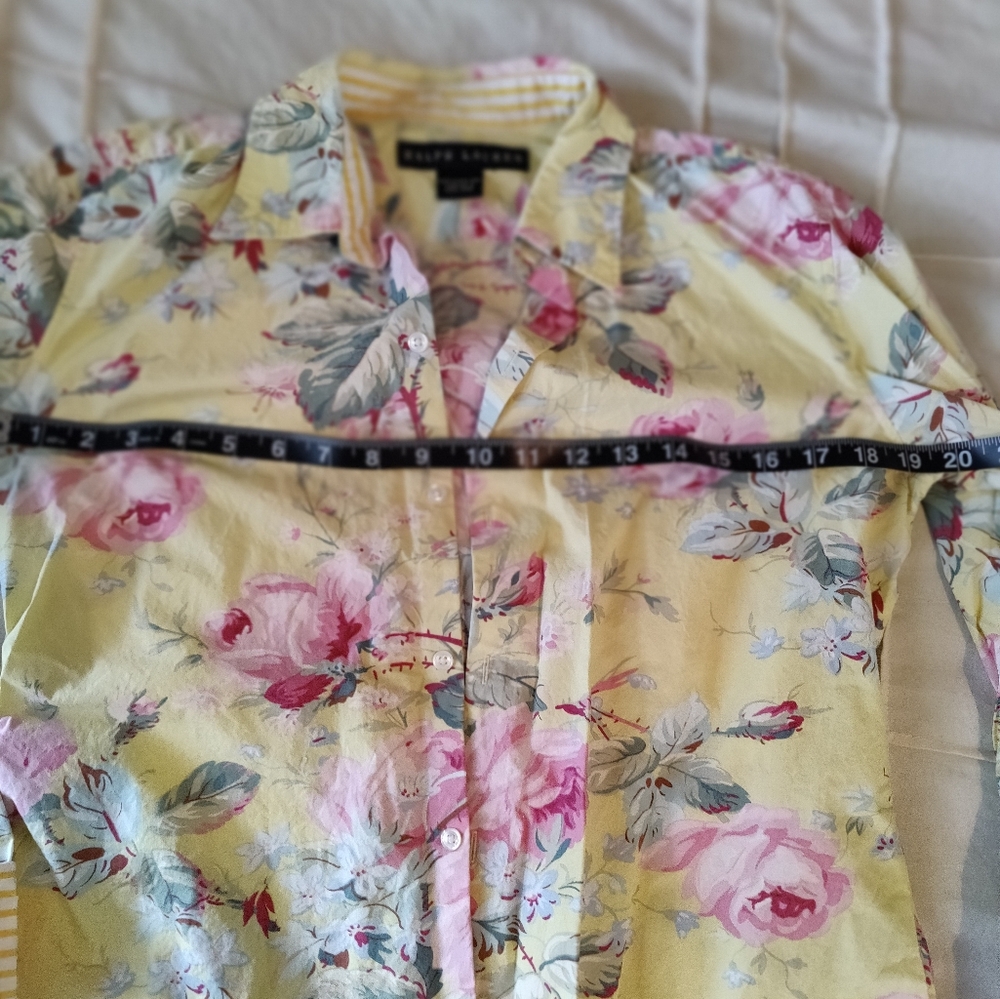 Ralph Lauren, Black Label,  Floral Button-Up Shirt NWOT - Picture 3 of 13
